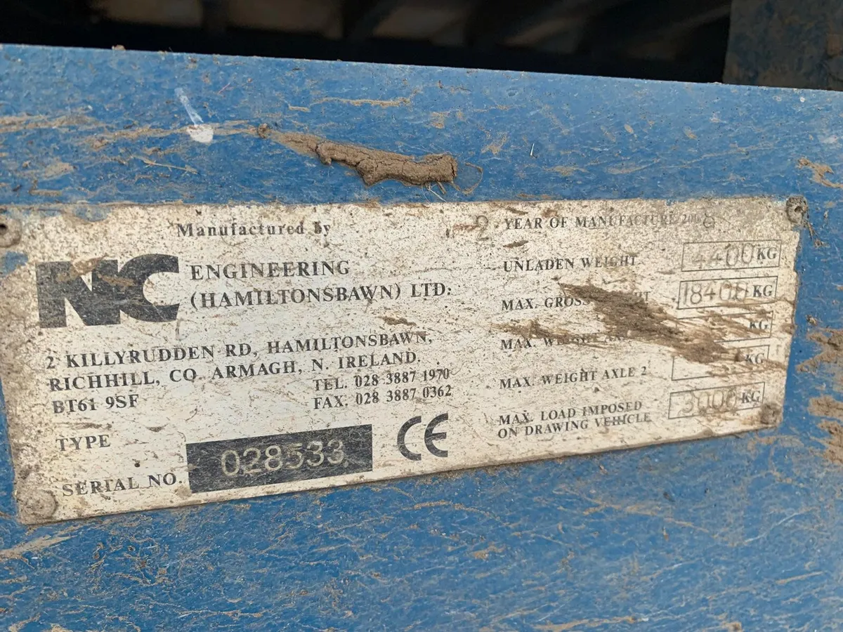 NC 14T DUMP TRAILER : 11018466 - Image 4