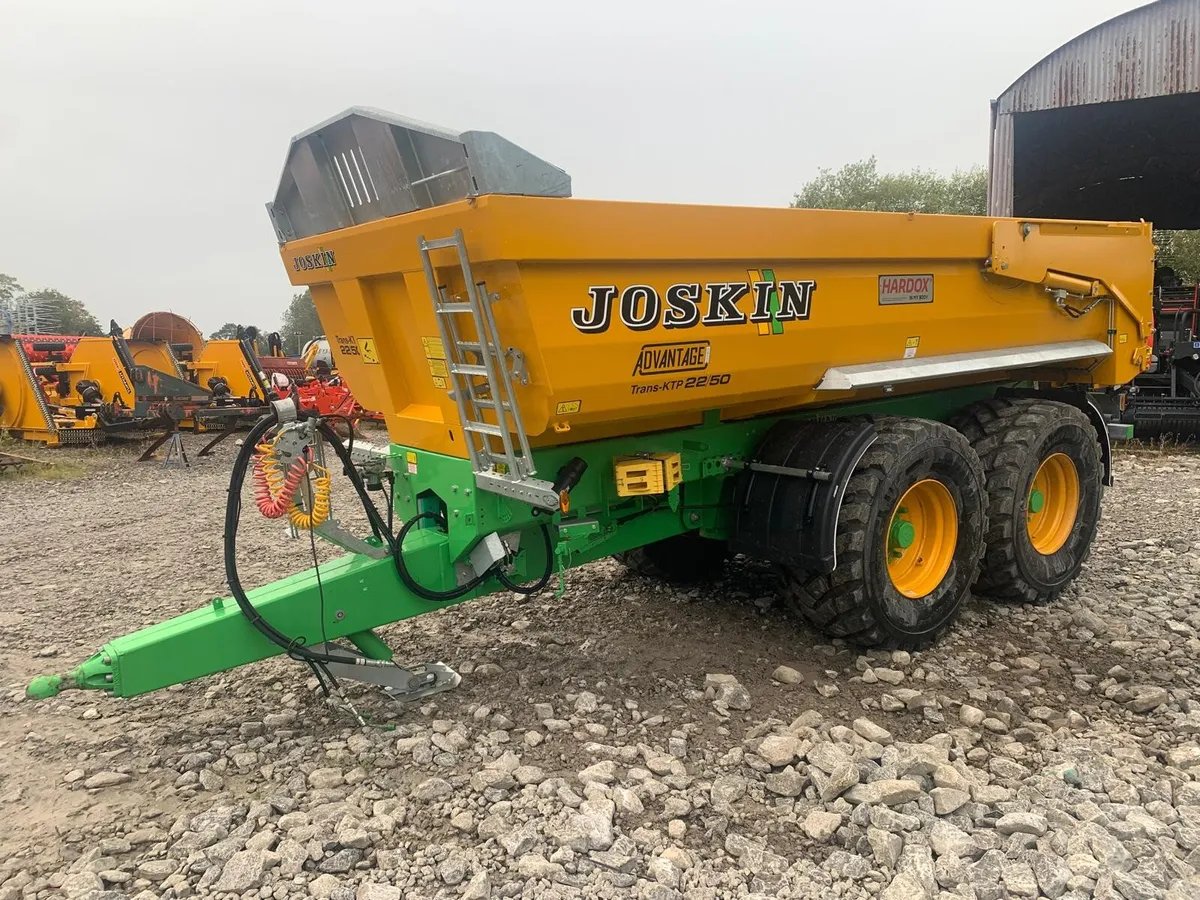 JOSKIN 22t DUMP TRAILER (NEW), hardox body - Image 4