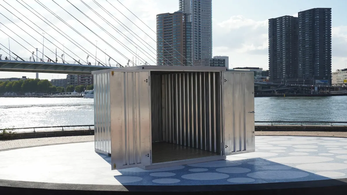 Multipurpose Steel Cabin – Storage or Workspace - Image 1