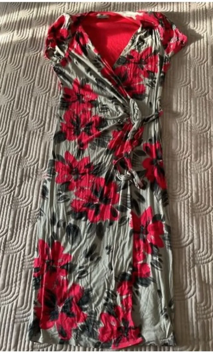 Dunnes Per Una Wrap Dress size 14 - Image 1