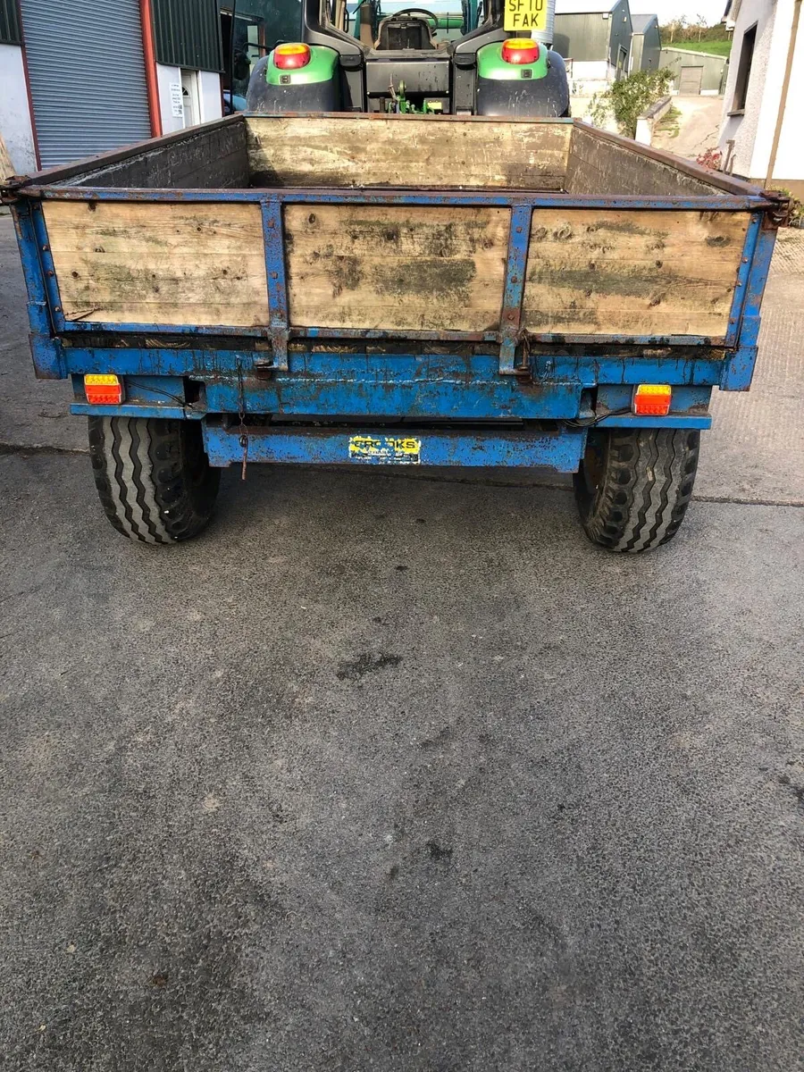 Crooks 10x6 tipping trailer - Image 2