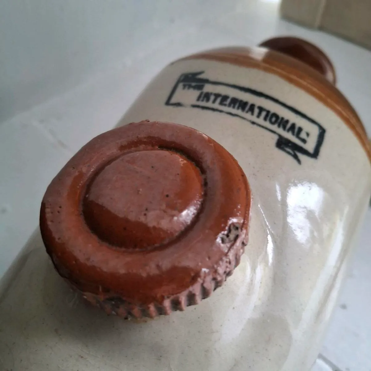 Stoneware "The International" Bed Warmer - Image 3