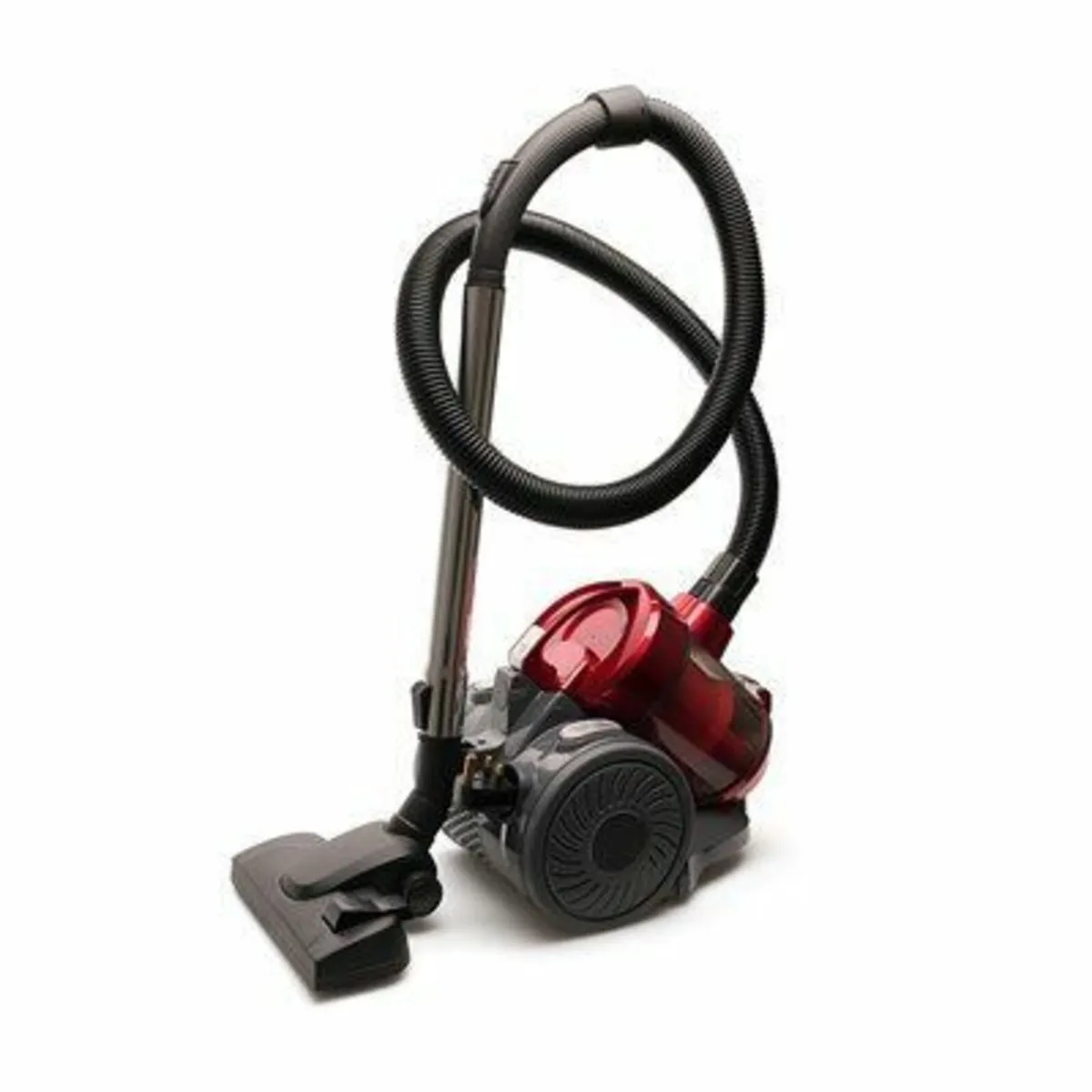 800w Bagless Corded Cyclone Vacuum - Red - Image 1