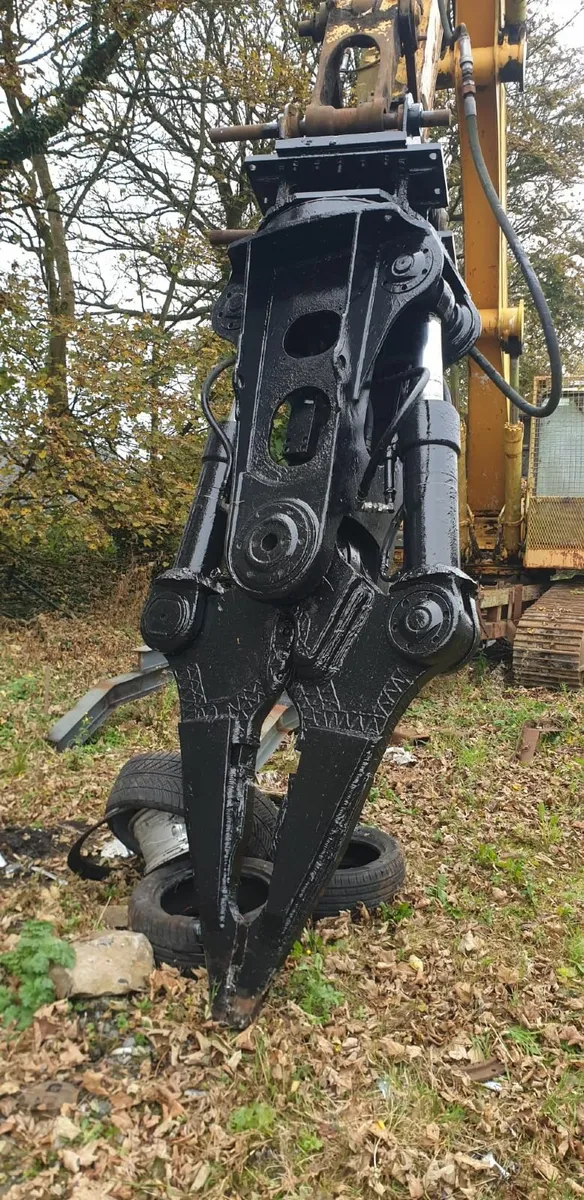 Scrap car dismantling pincers grab shears - Image 1