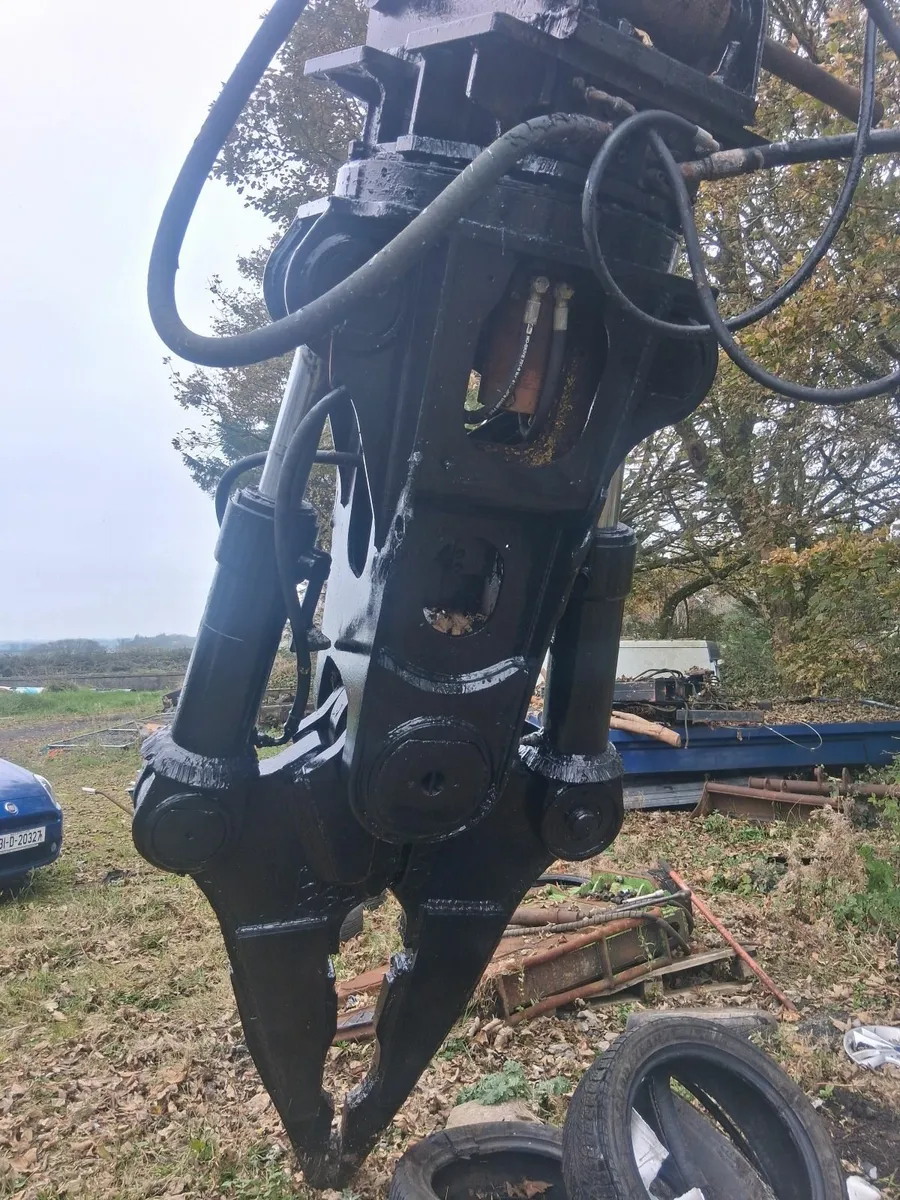 Scrap car dismantling pincers grab shears - Image 3