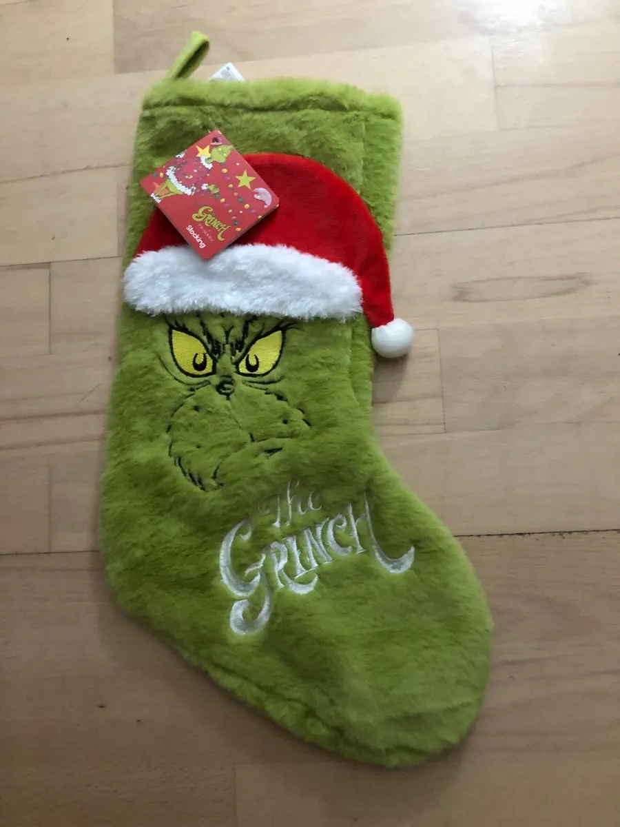 The Grinch Xmas stocking €5 - Image 1