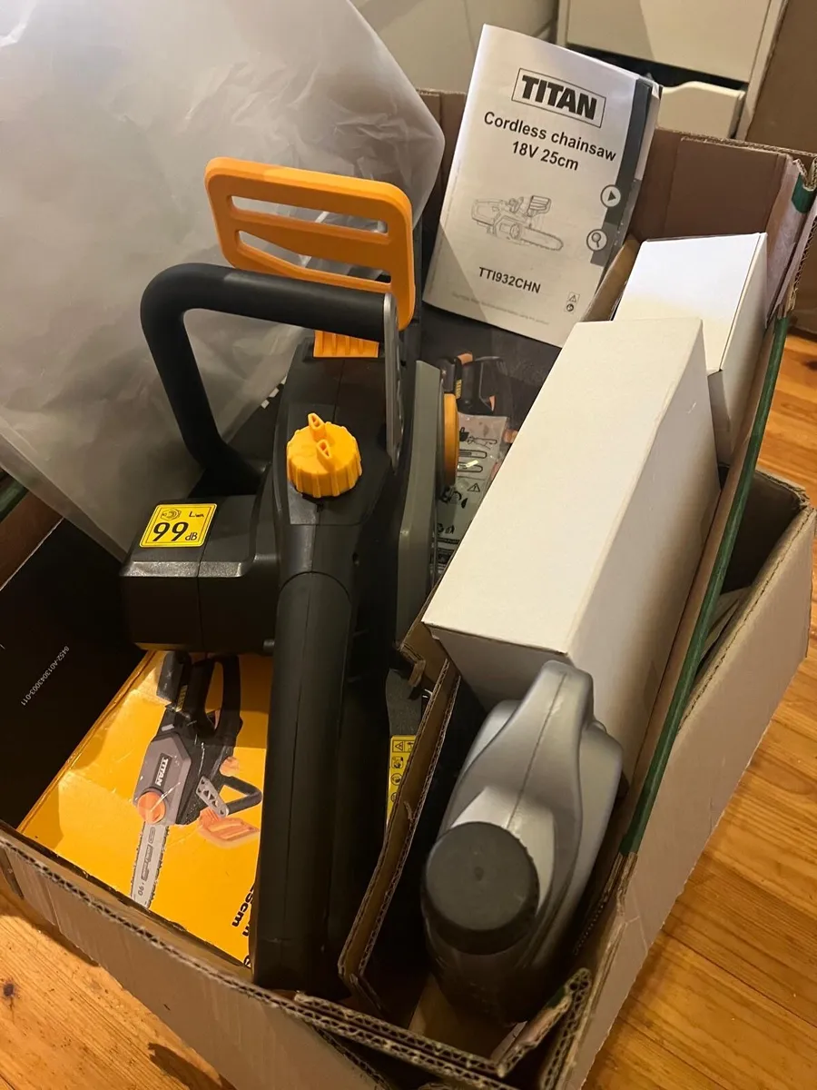 Titan 932 cordless chainsaw - Image 1