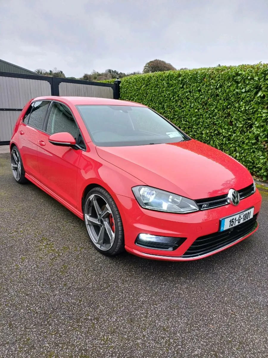Rline Vw Golf Red - Image 1