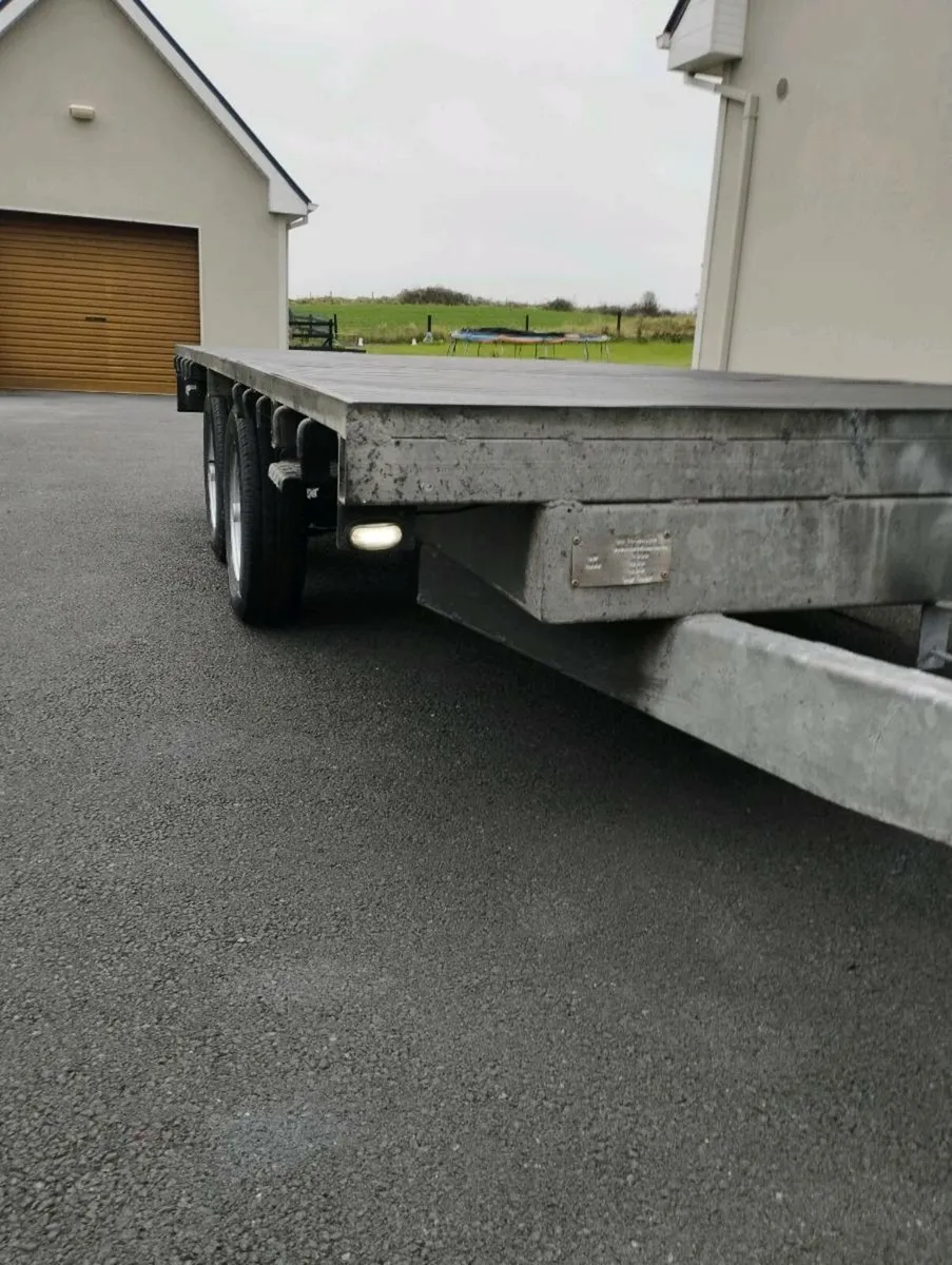 12×6 Ft Galvanized Trailer - Image 1