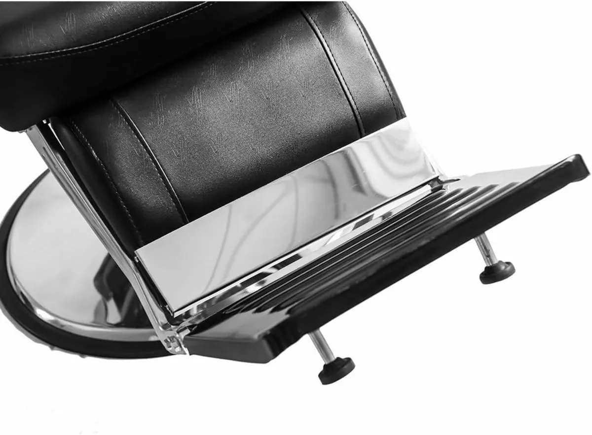 Barber Chair 360° Reclining Hydraulic Salon Chair - Image 2
