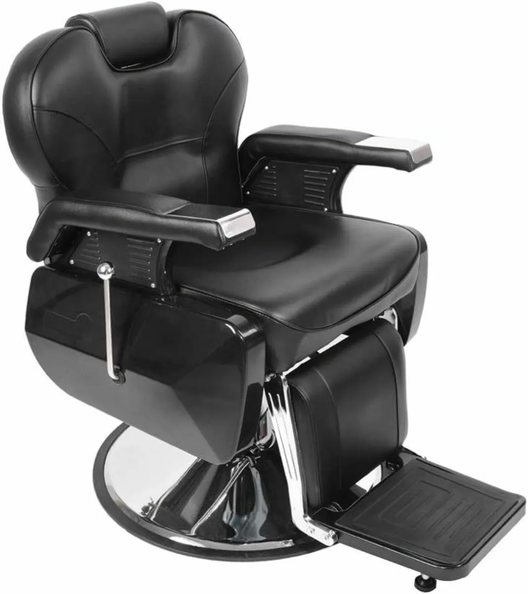 Barber Chair 360° Reclining Hydraulic Salon Chair - Image 1