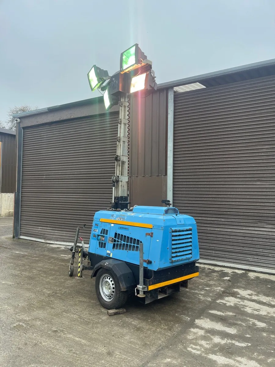 Tower Light and 10KVA Generator Diesel Kubota - Image 2