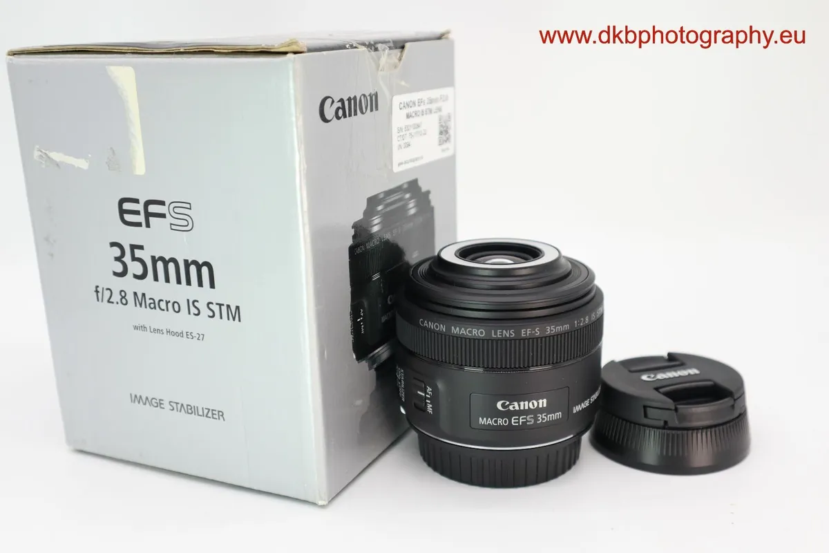 CANON EF-S 35mm F2.8 MACRO IS STM LENS #095 - Image 2