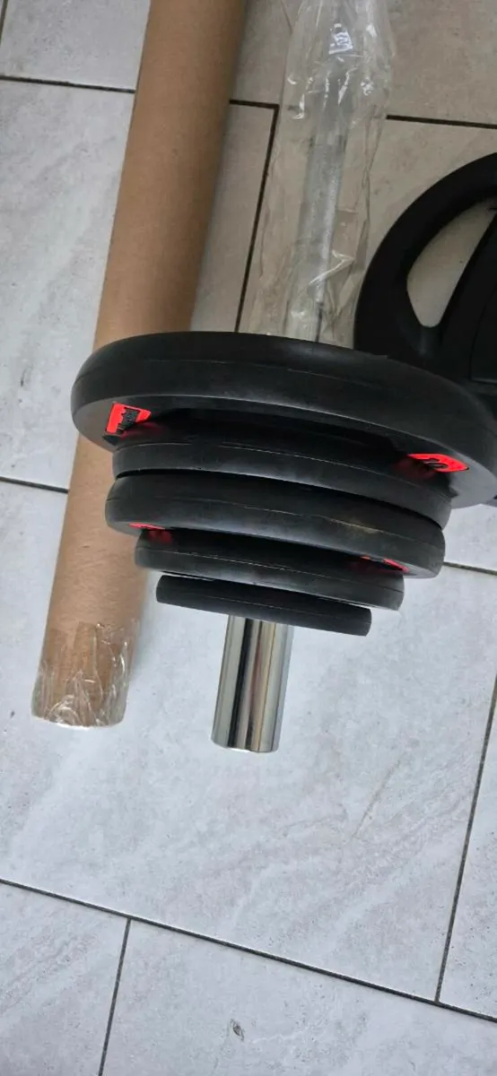 Brand new Olympic weight lifting set C - Image 2
