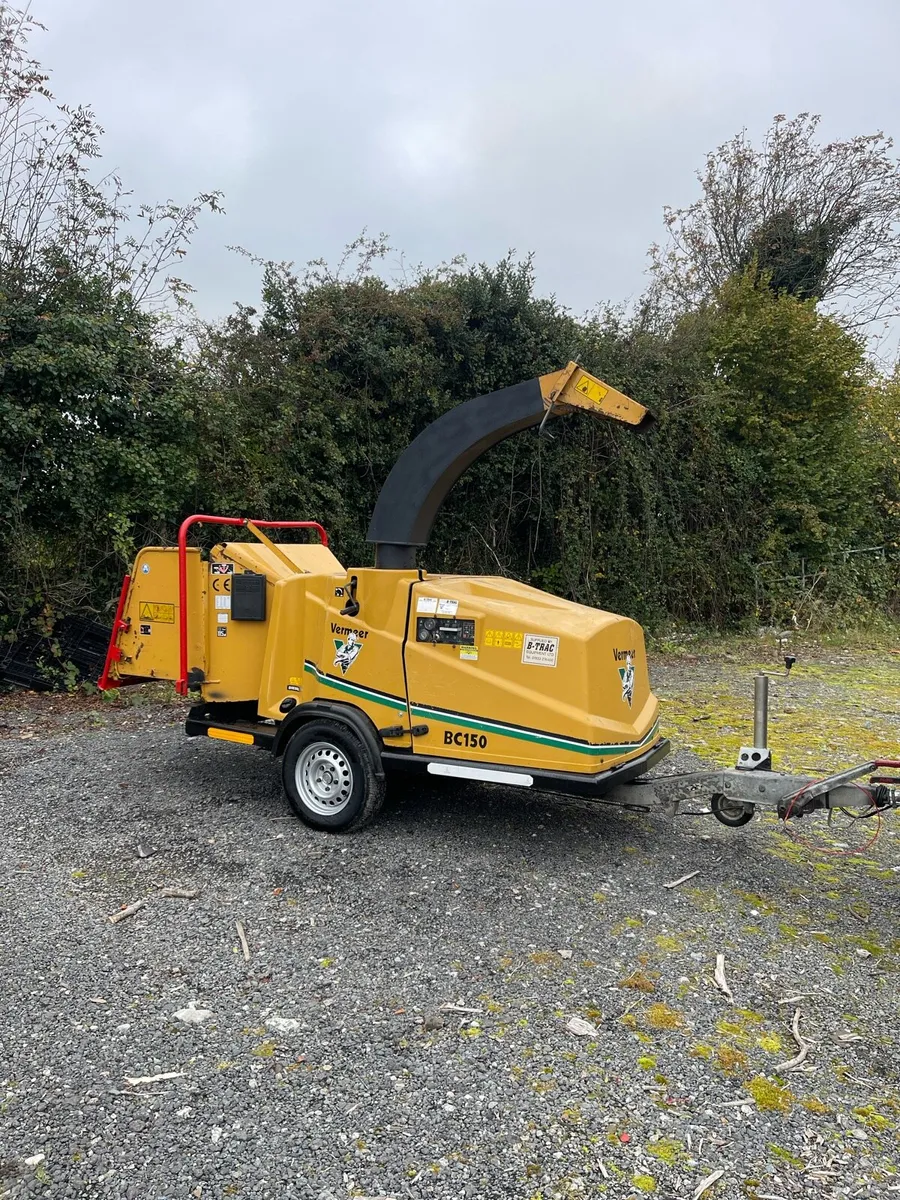 Vermeer BC150 Wood Chipper Kubota Diesel - Image 1