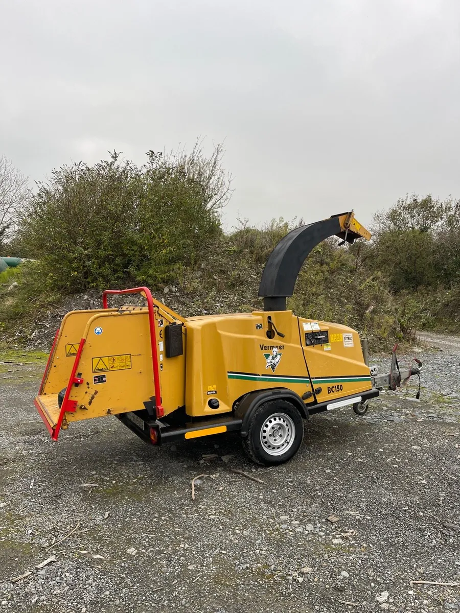 Vermeer BC150 Wood Chipper Kubota Diesel - Image 3