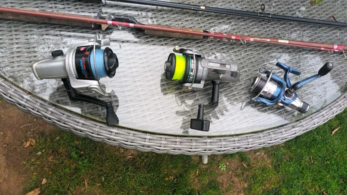Fishing rods and reels, D18 - Image 1
