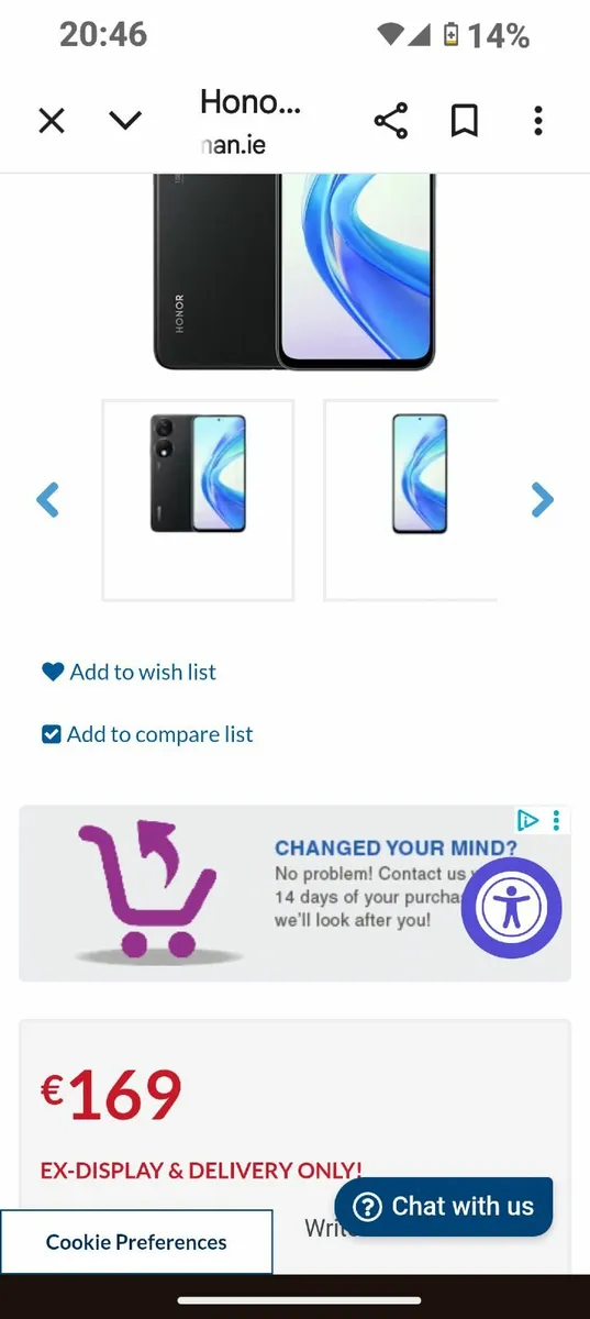 Honor X7B 128GB RAM 6+4GB SIM FREE - Image 4
