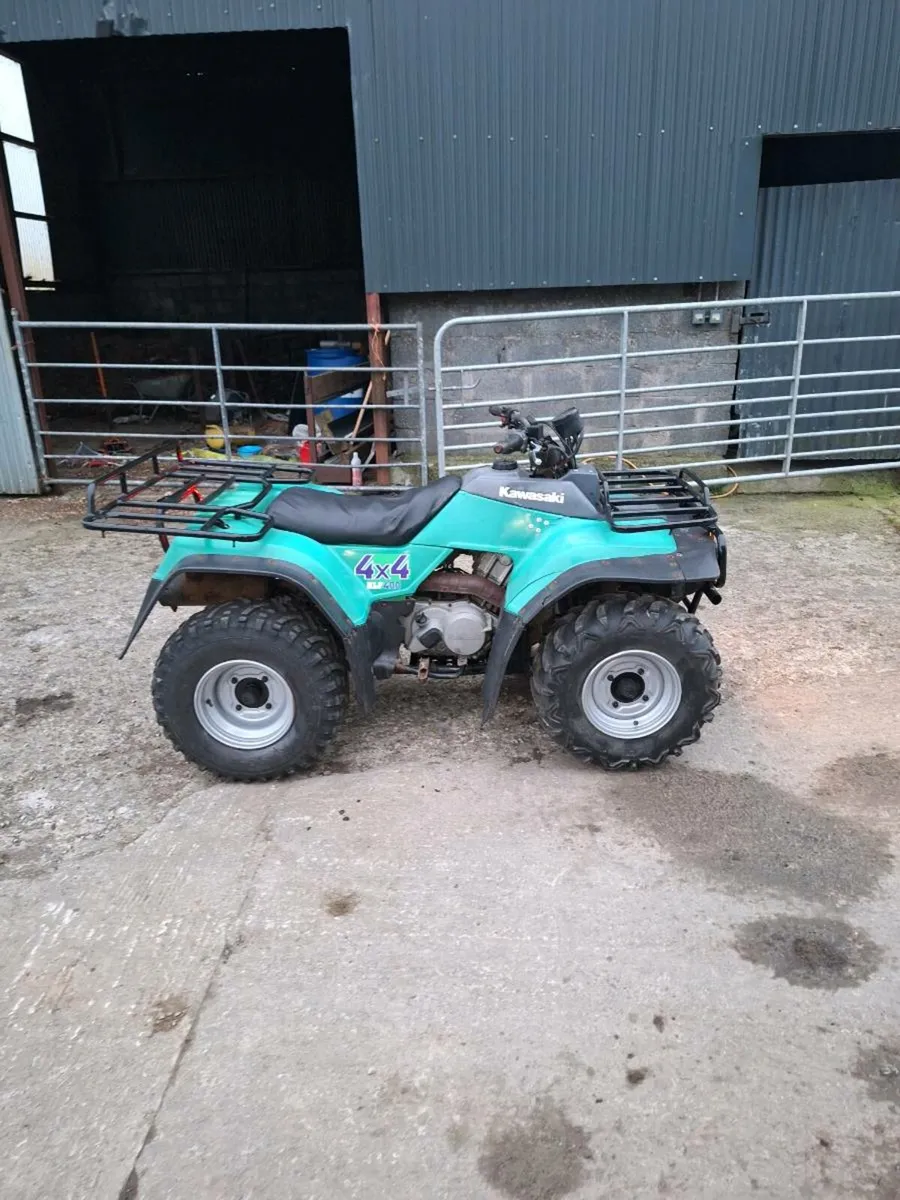 DEPOSIT TAKEN Kawasaki klf400 - Image 4