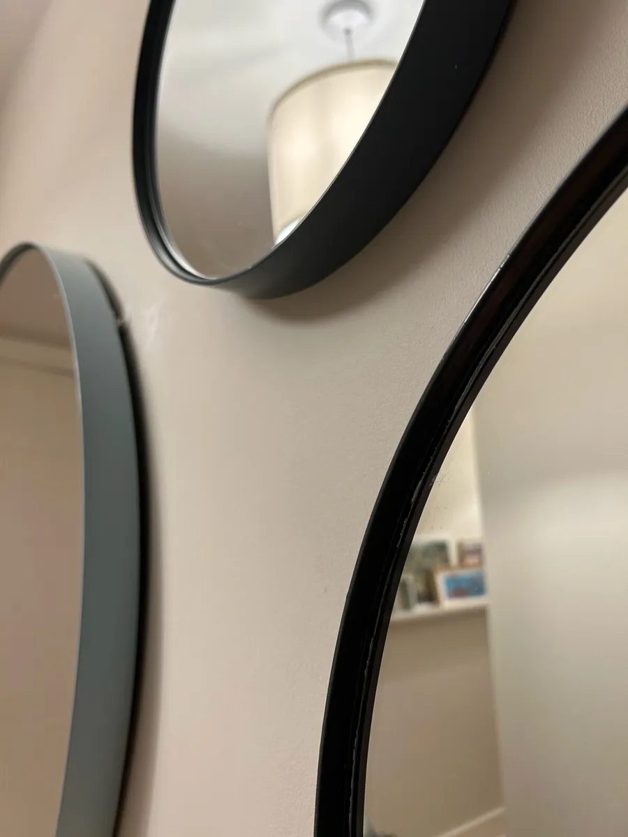 Round mirror set of three - Image 2