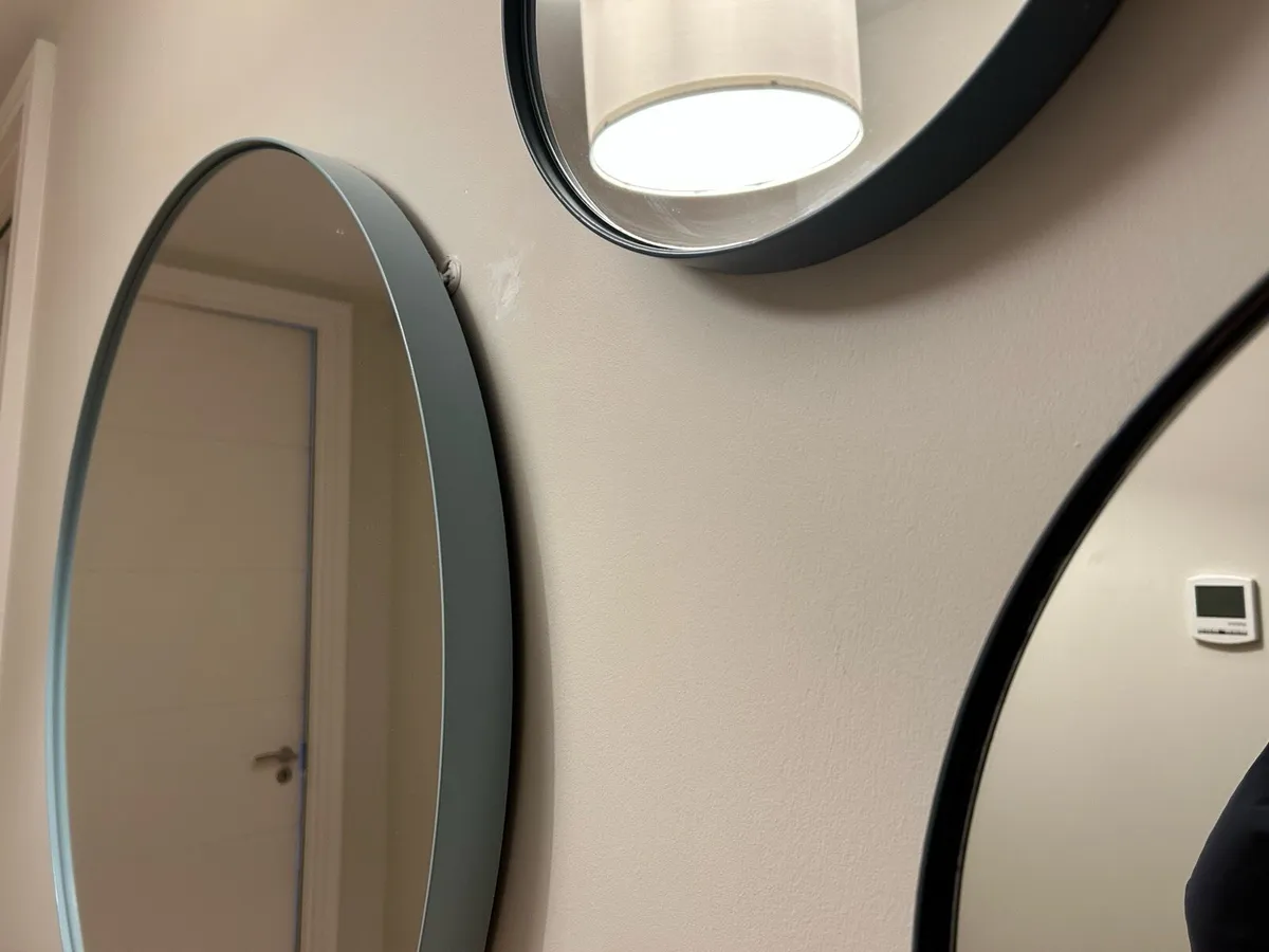 Round mirror set of three - Image 3