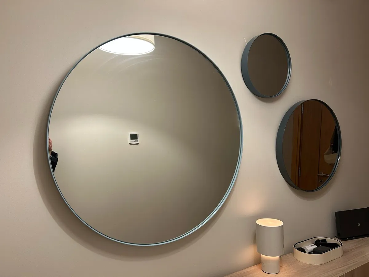 Round mirror set of three - Image 4