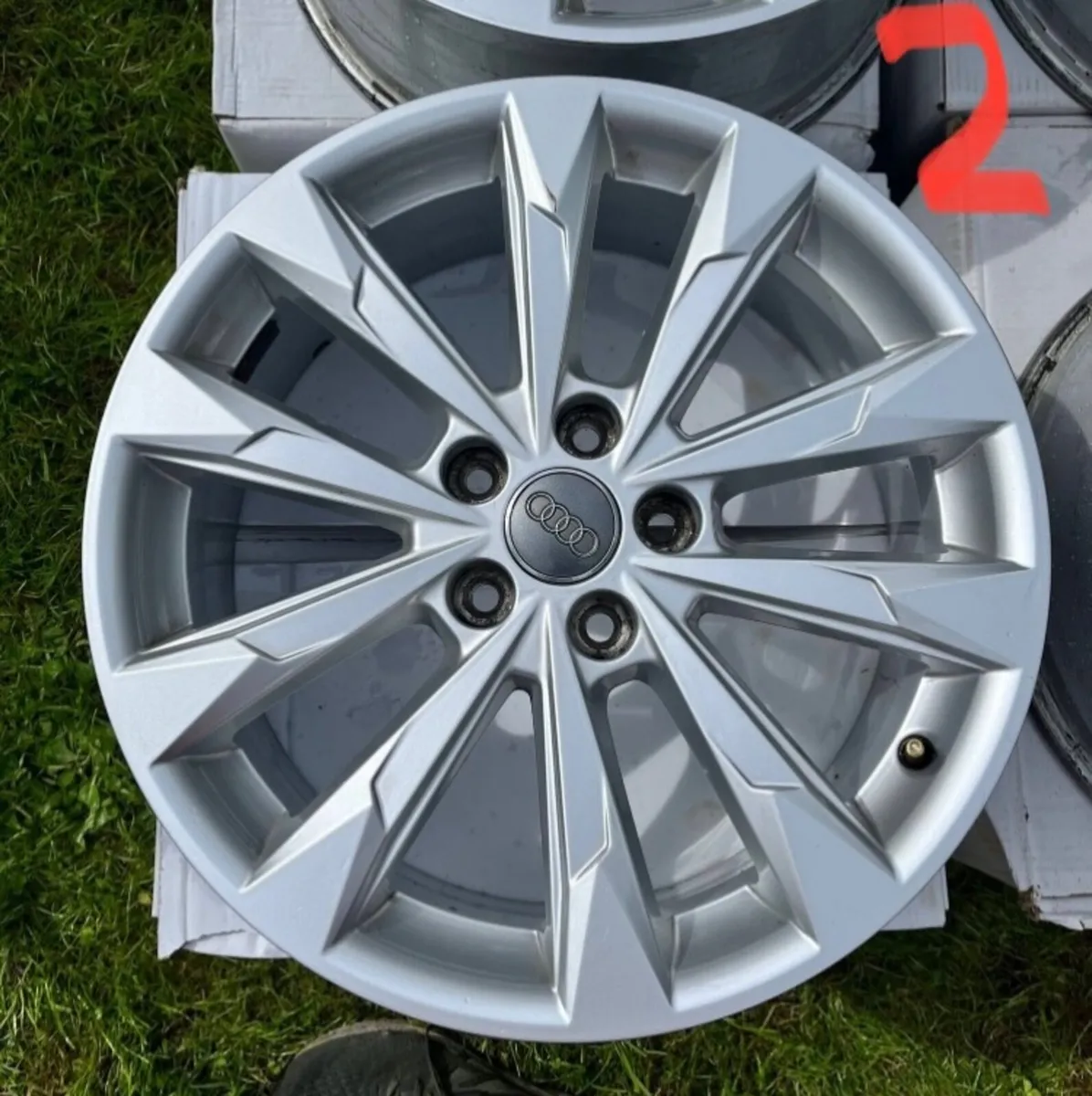 Alloy wheels 18inch Audi A3,A4,A6,Q3,Q5 LIKE NEW - Image 2