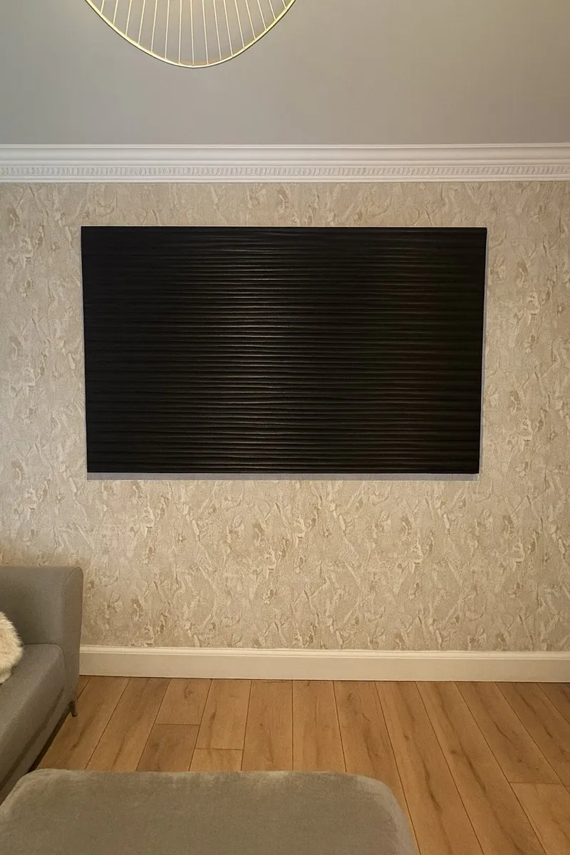 Wall mounted Hard wood Art piece - Image 4