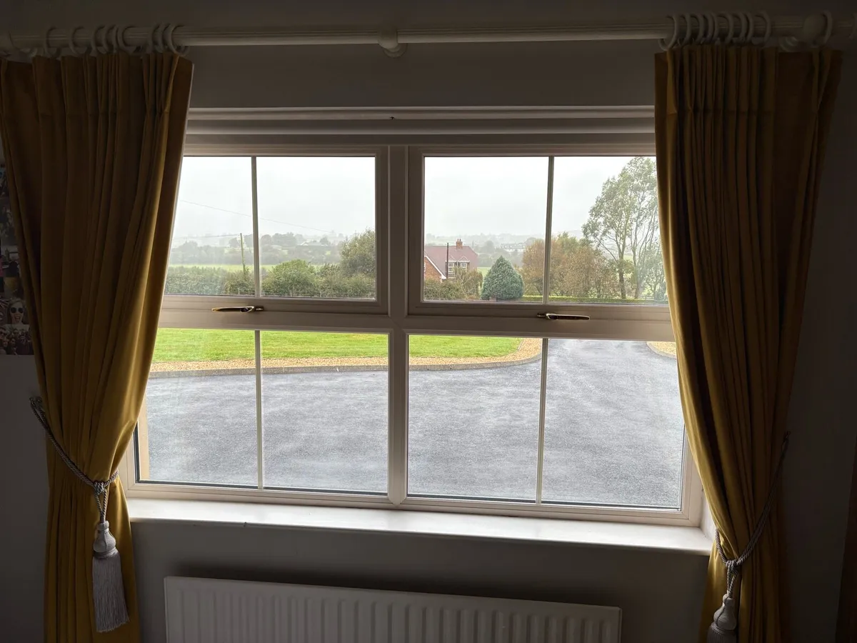 Curtains & Tie Backs - Image 1
