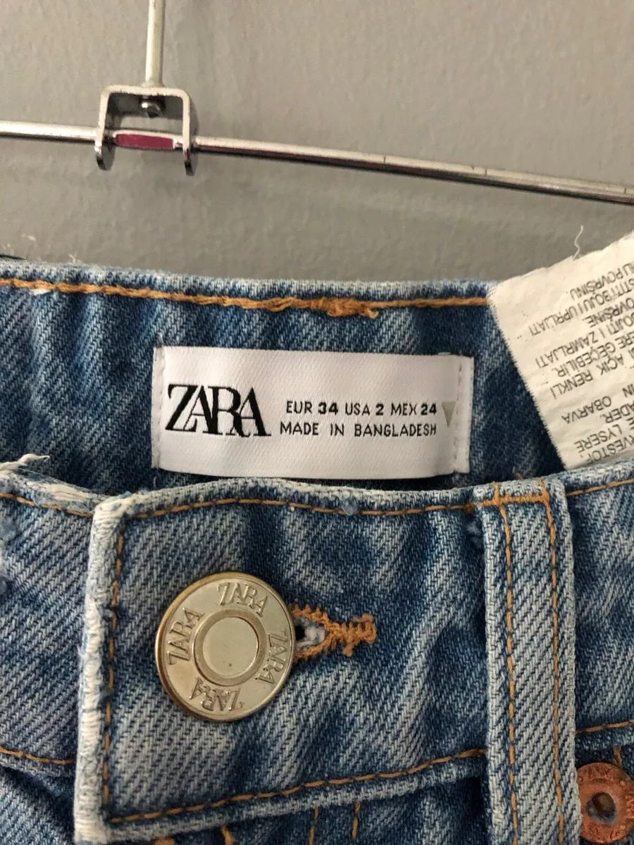 Ladies Zara jeans size 34 (8) €10 - Image 3