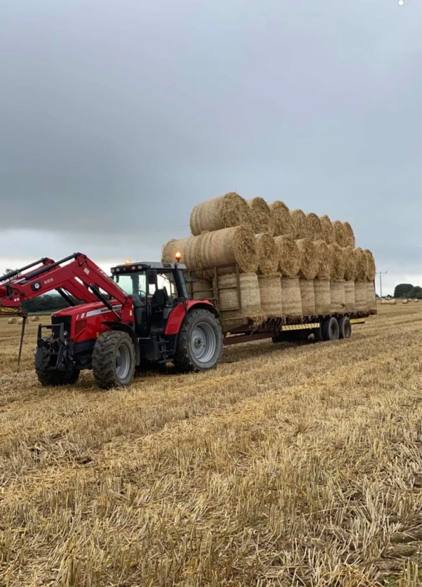 MF 5475 and MF966 loader 6900 hours - Image 3
