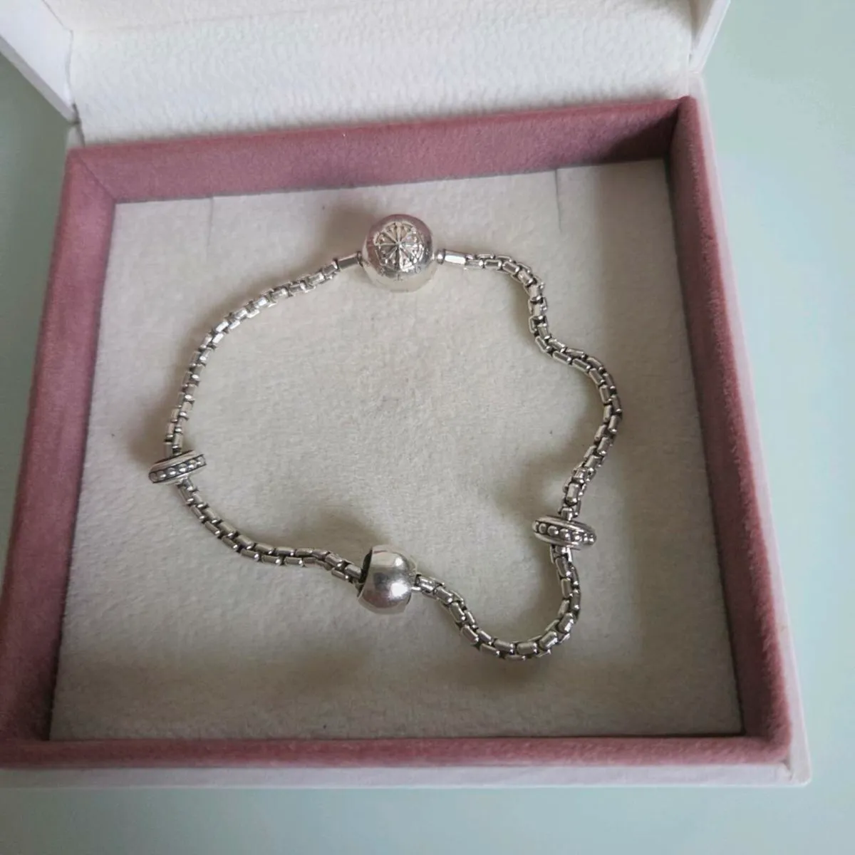Bracelet Thomas Sabo with two stopers and one char - Image 1