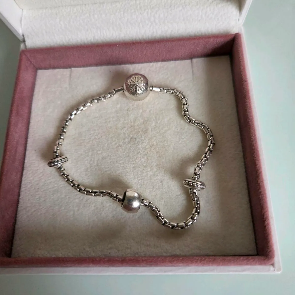 Bracelet Thomas Sabo with two stopers and one char - Image 2