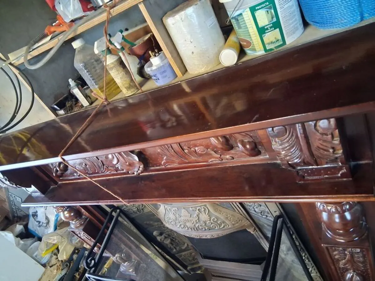 Mahogany Fireplace - Image 4