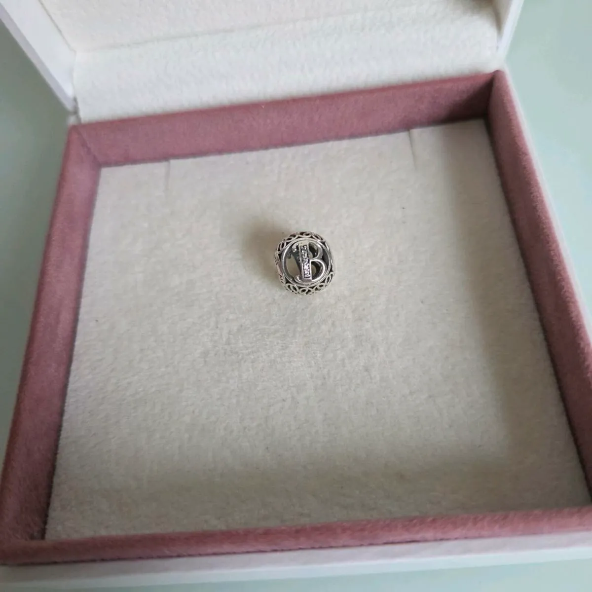 Pandora charm sparkly letter B perfect condition - Image 2
