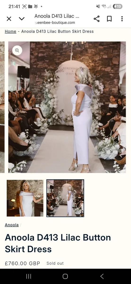 Mother of the Bride / Groom Dress - Image 1