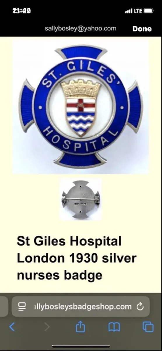 Silver Nurses Badge - Image 3