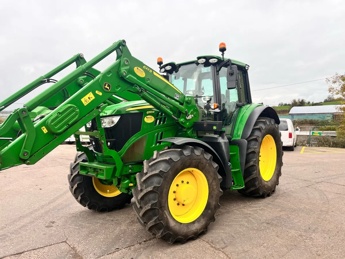 John Deere 6155M and loader - Image 1