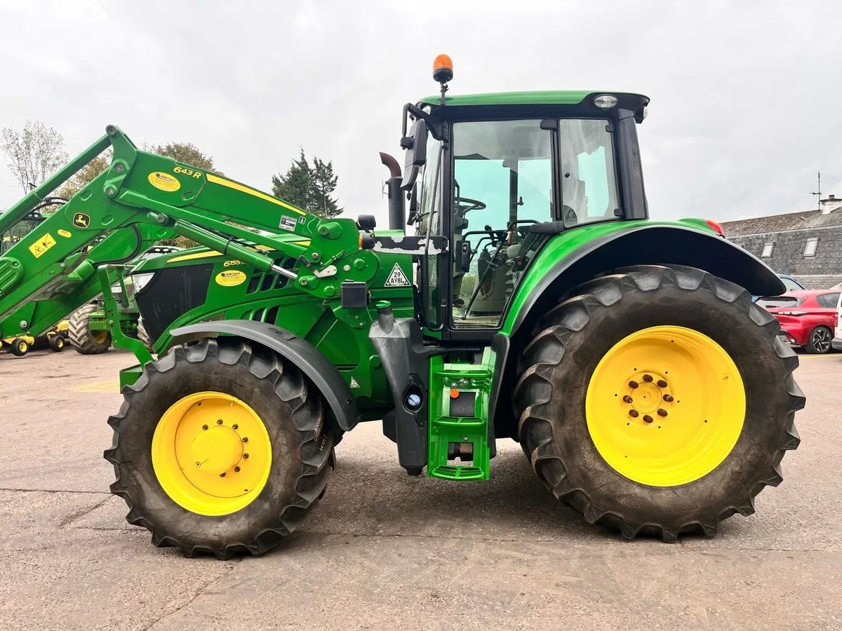 John Deere 6155M and loader - Image 2
