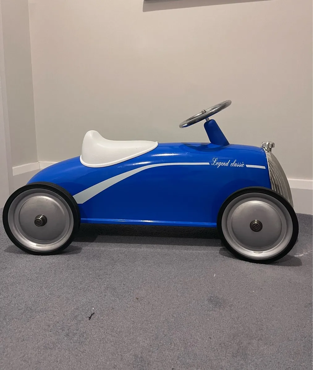 Baghera Vintage Kids Push Car - Image 1