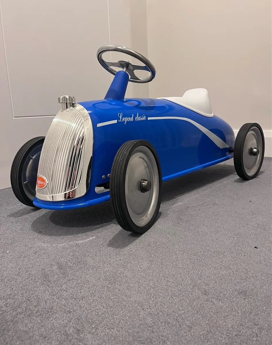 Baghera Vintage Kids Push Car - Image 2
