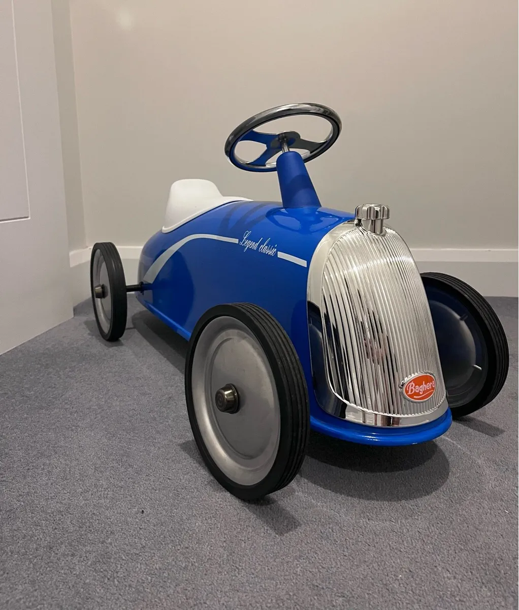 Baghera Vintage Kids Push Car - Image 3