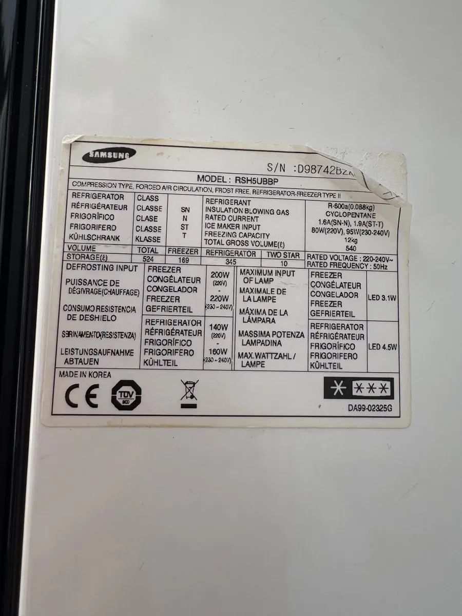 American fridge freezer - Image 3