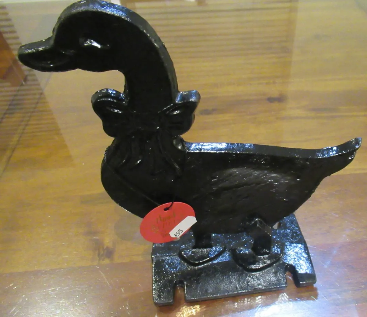 antique vintage cast iron door duck farm cottage - Image 2
