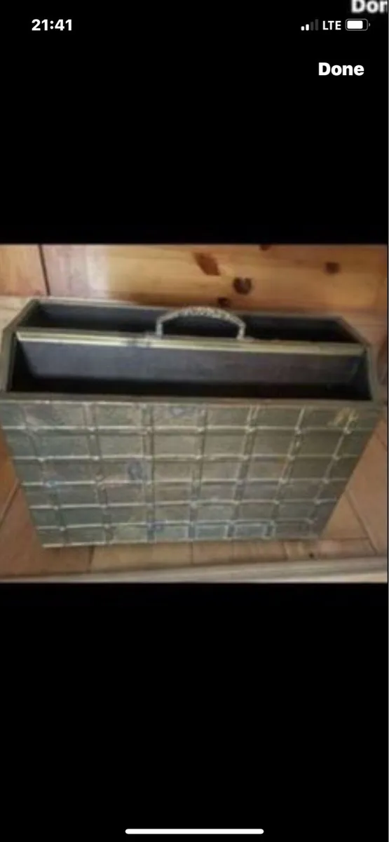 Brass magazine holder - Image 1