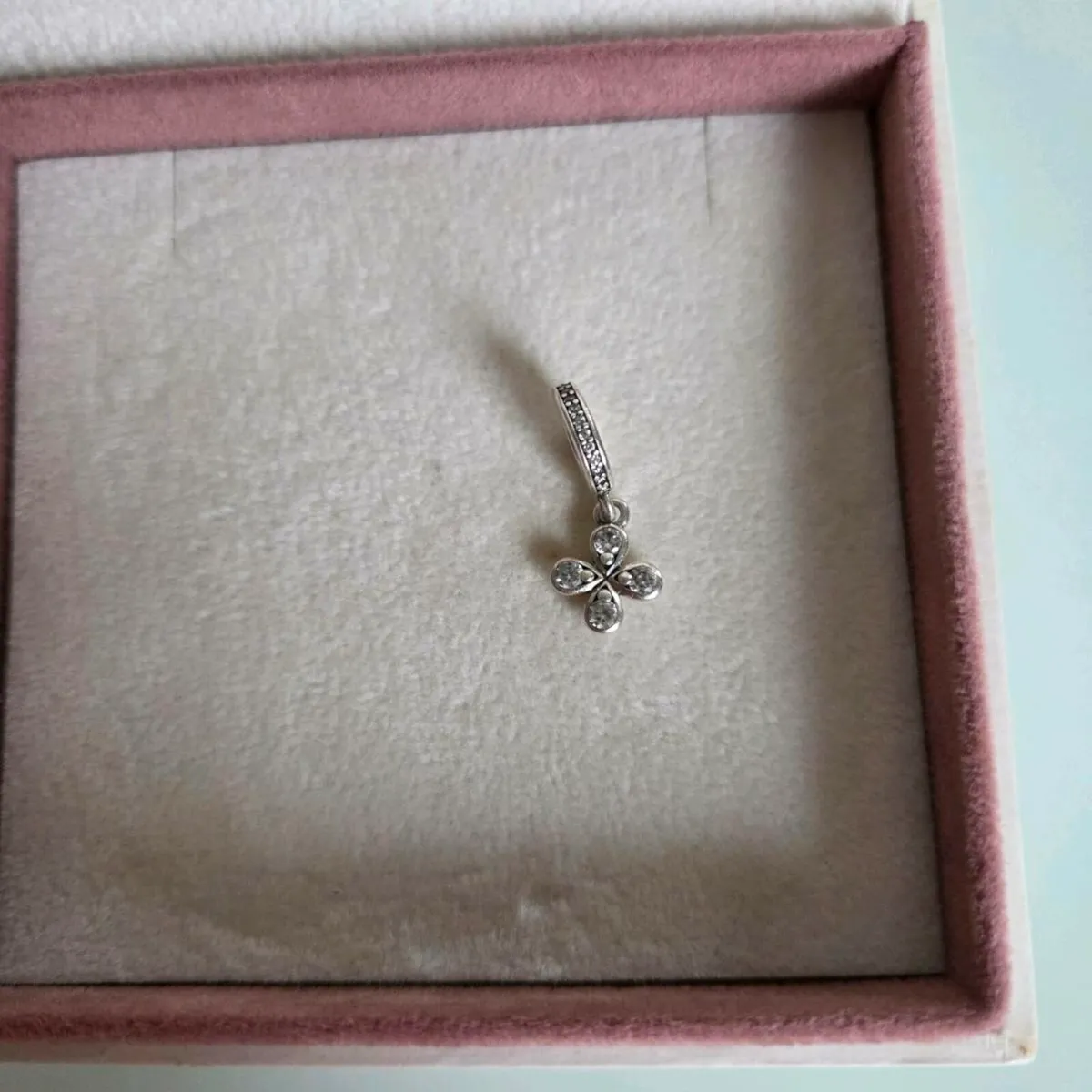 Pandora flower dangle charm perfect condition - Image 2