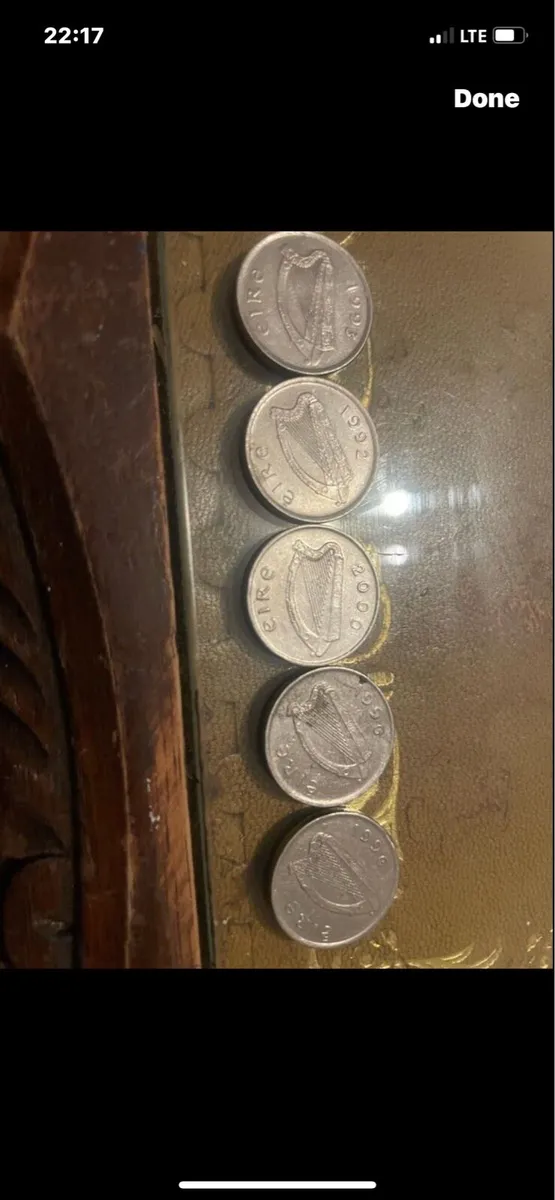 5p Irish coins - Image 4