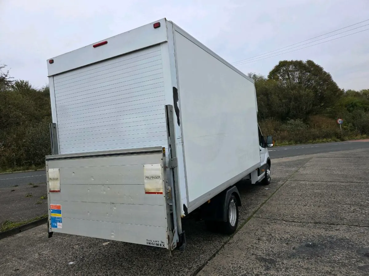 2015 ford transit lwb luton van tail lift - Image 4