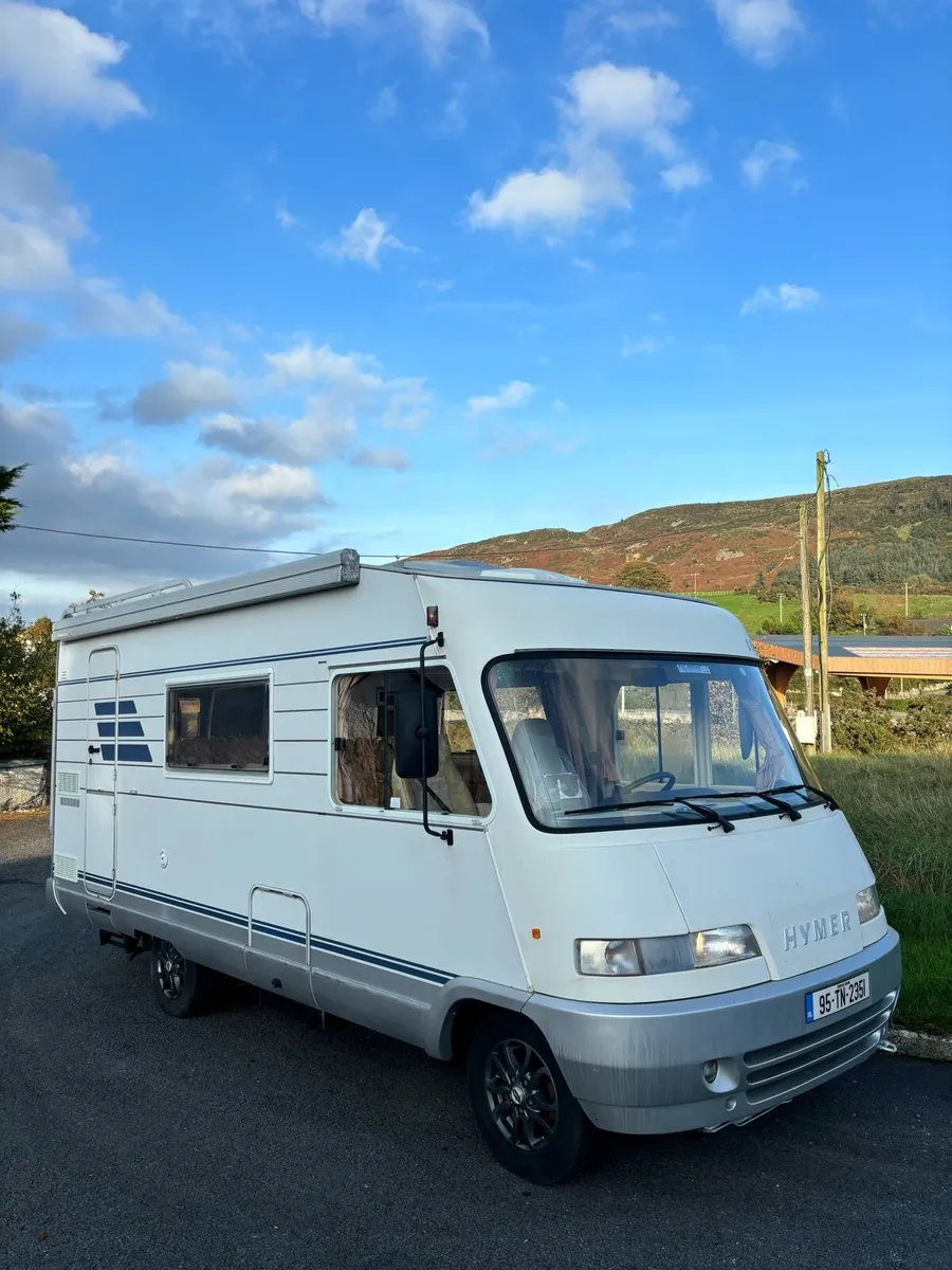 Hymer B544 5 Berth Driven Car license Just Tested - Image 1