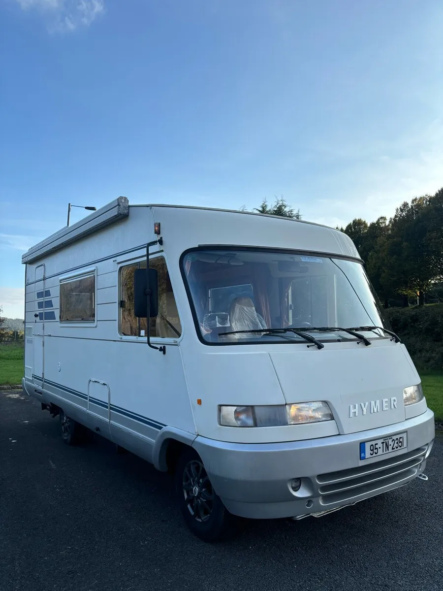 Hymer B544 5 Berth Driven Car license Just Tested - Image 2